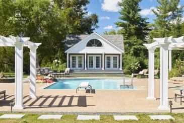 17' x 26' Custom Heritage Liberty Pool House in Long Island