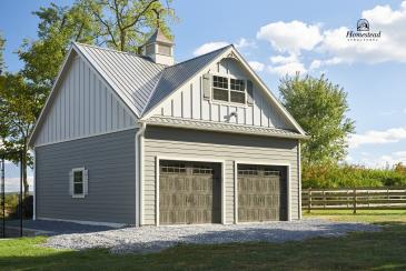 28' x 24' Classic 2-Story, 2-Car Garage in Middletown, MD
