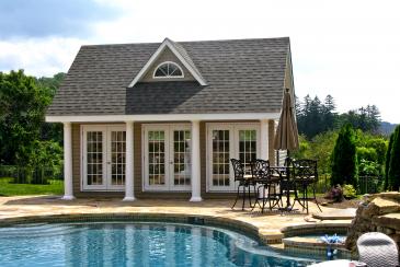 17' x 20' Heritage Pool House (vinyl siding)