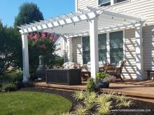 11x17 Vinyl Pergola