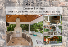 Outdoor Bar Ideas Collage