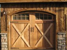 Wood or Cyprus Garage Door