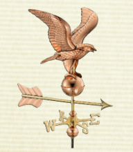 Copper Eagle Weathervane