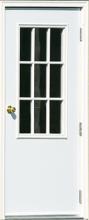 Single House Door with 9 Lite