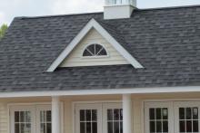 7' Windsor Dormer with Half Round Window