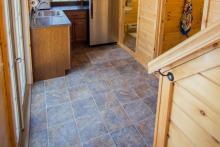 Vinyl Linoleum (tile look) Flooring