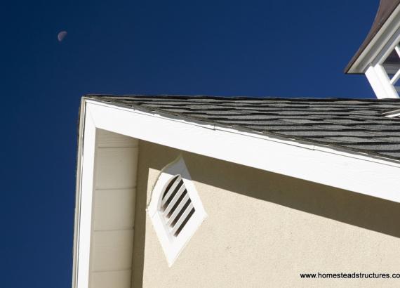 Heritage Pool House Gable Vent