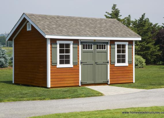 10 x 16 Classic A-Frame (LP Lap Siding)