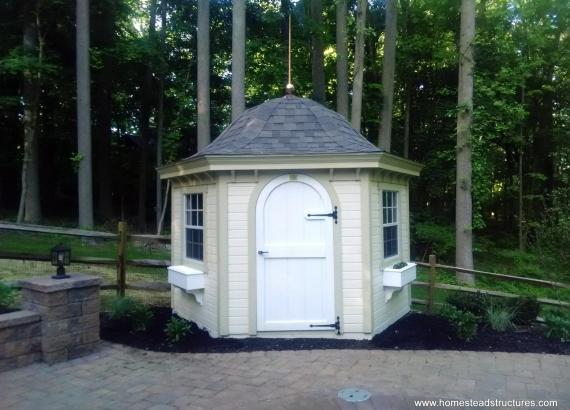 10' Garden Belle Hexagon Shed