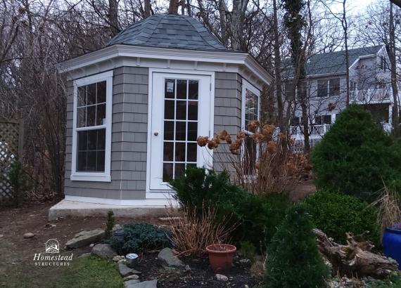 10' Garden Belle Hexagon Shed in Miller Place NY