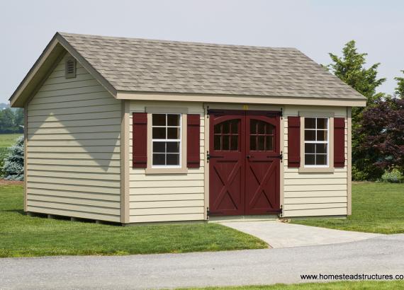 10 x 16 Classic A-Frame (LP Lap Siding)