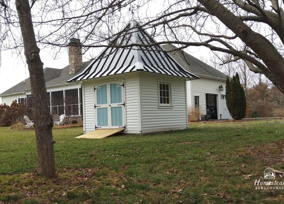 10' x 10' Zenith Garden Tower with metal roof in Galena MD