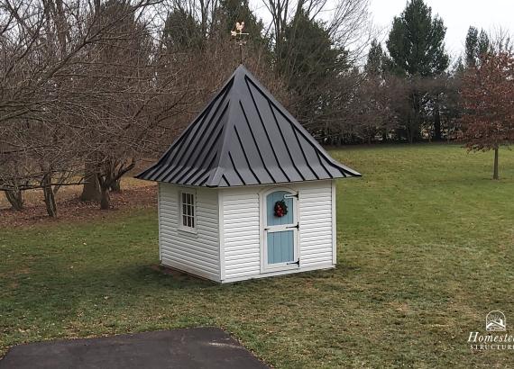 10' x 10' Zenith Garden Tower with metal roof in Galena MD