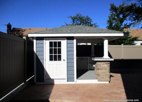 10 x 11 Siesta Poolside Bar with Hip Roof