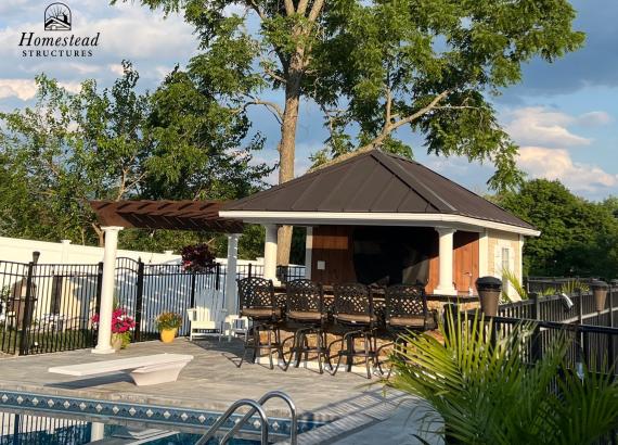 10' x 14' Siesta Poolside Bar in Patterson NY