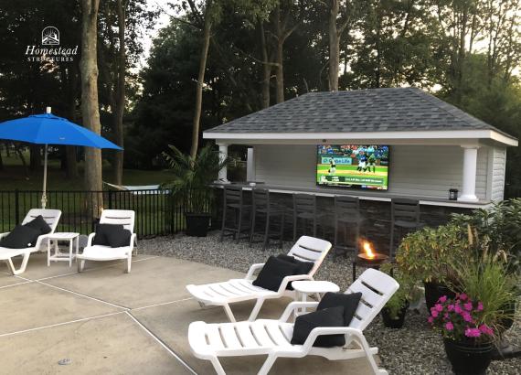 10' x 18' Siesta Pool Bar in Lincroft NJ