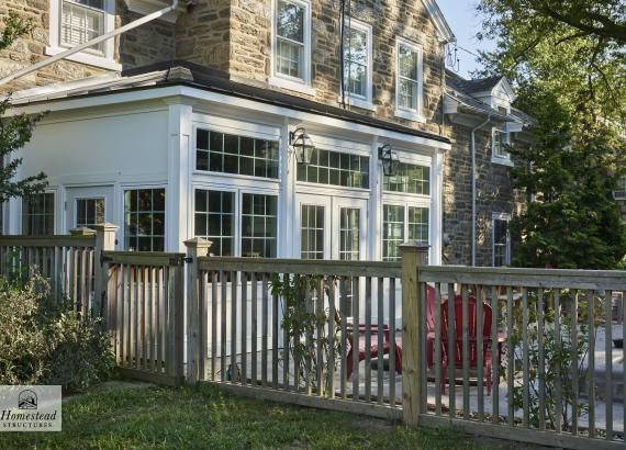 10' x 20' Attached Sunroom & Pool House in Lansdale, PA