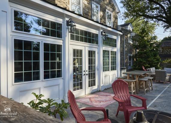 10' x 20' Attached Sunroom & Pool House in Lansdale, PA