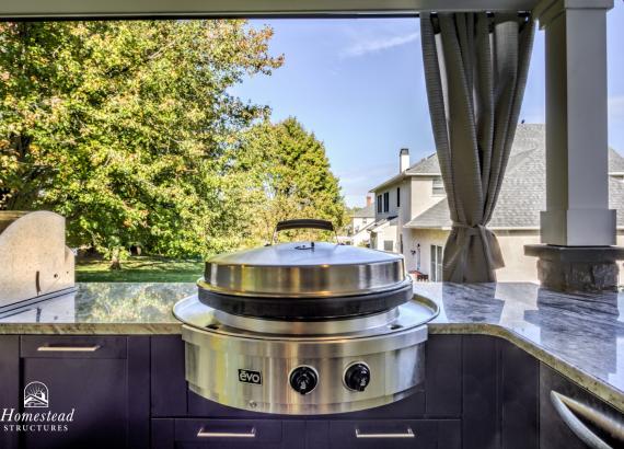 10' x 7' Danver Outdoor Kitchen on Patio Pavilion in West Chester PA