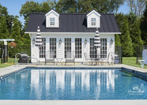 13' x 21' Custom Century Pool House in West Chester PA
