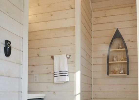 Avalon pool house bathroom