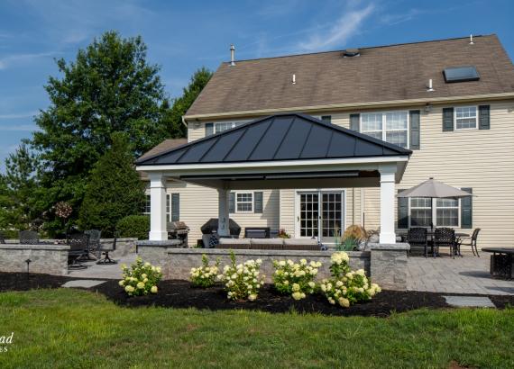 14' x 16' Vintage Pavilion with ceiling heaters in Schwenksville, PA