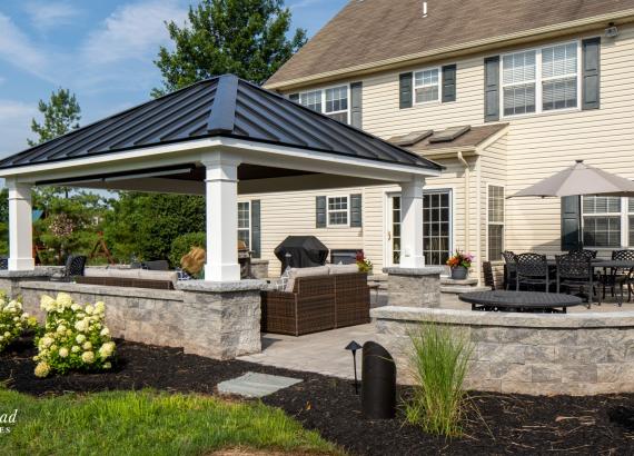 14' x 16' Vintage Pavilion with ceiling heaters in Schwenksville, PA