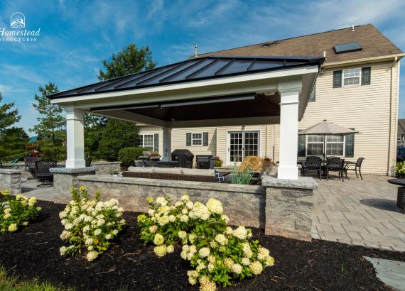 14' x 16' Vintage Pavilion with ceiling heaters in Schwenksville, PA