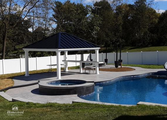 14' x 16' Vintage Pavilion with metal roof in Norristown PA