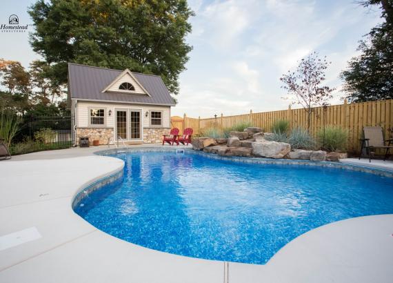 14' x 18' Heritage Liberty Pool House in Middletown MD
