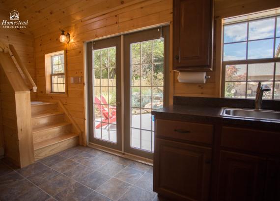 Interior of 14' x 18' Heritage Liberty Pool House in Middletown MD