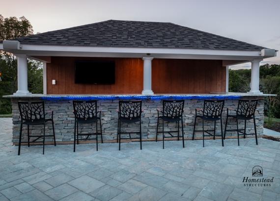 14' x 20' Siesta Poolside Bar in Durham CT 