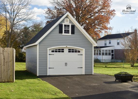 14' x 24' Liberty 2-Story, 1-Car Garage