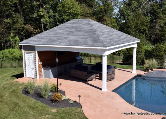 Royersford PA 16' x 24' Avalon Pool House