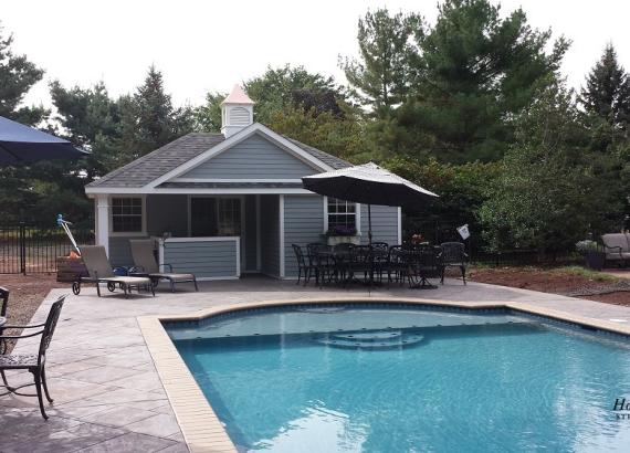 16' x 24' Wellington Pool House