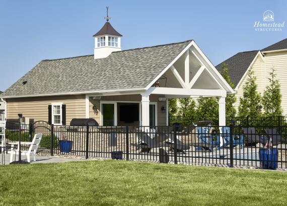 16' x 34' A-Frame Avalon Pool House in Ivyland, PA