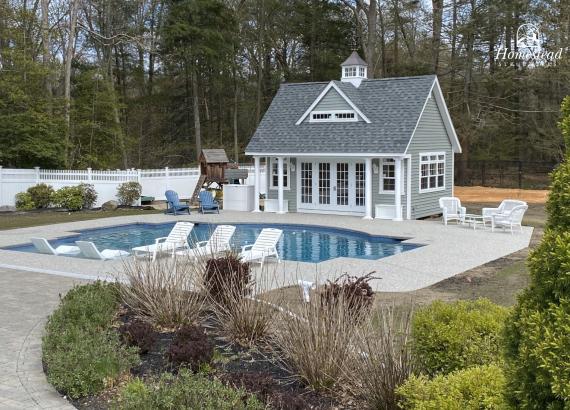 17' x 20' Heritage Liberty Pool House in Hanover, MA