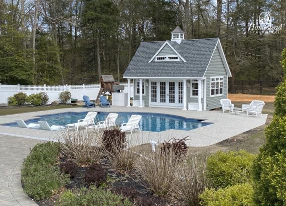 17' x 20' Heritage Liberty Pool House in Hanover, MA