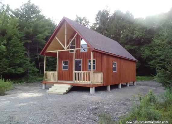 18' x 36' A-Frame Cabin