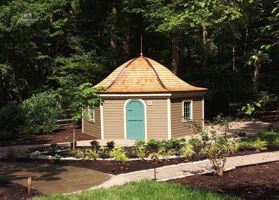 19' Garden Belle Hexagonal Shed in Reading PA