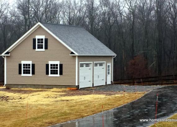 22' x 28' Classic 2 car garage