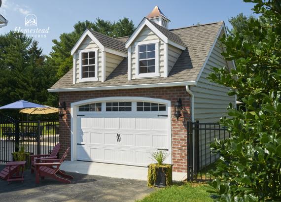 20' x 20' Classic Attic Garage with traditional dormers in Middletown, MD