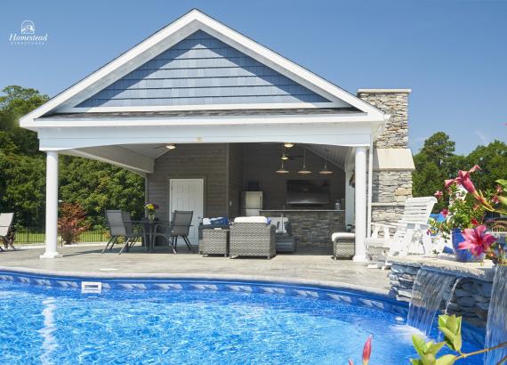 20x24 A-Frame Avalon Pool House in Mechanicsville, VA