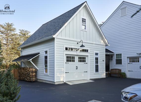 20' x 24' Classic 2-Story Oversized 1-Car Garage in West Chester PA