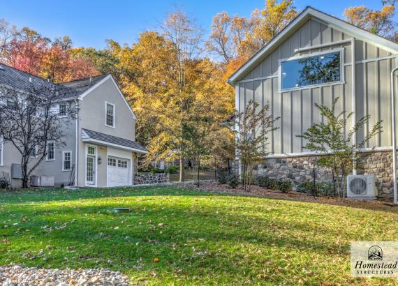 21' x 43' 3-Car Garage in Wayne PA with 2nd floor Gym & Living Space