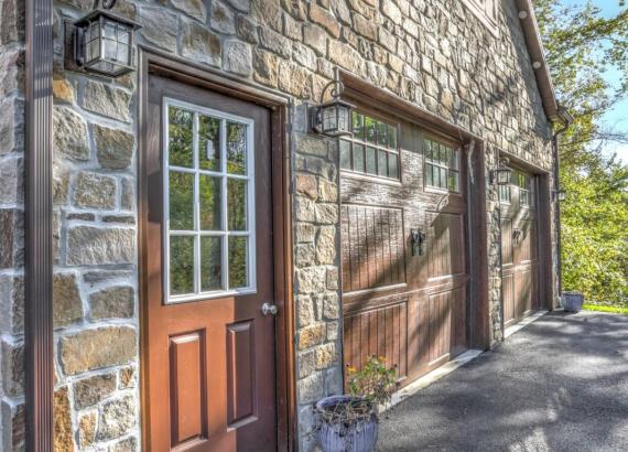 Exterior photo of 24' x 30' Custom 2-Car Garage with Cathedral Ceilings in New Hope PA