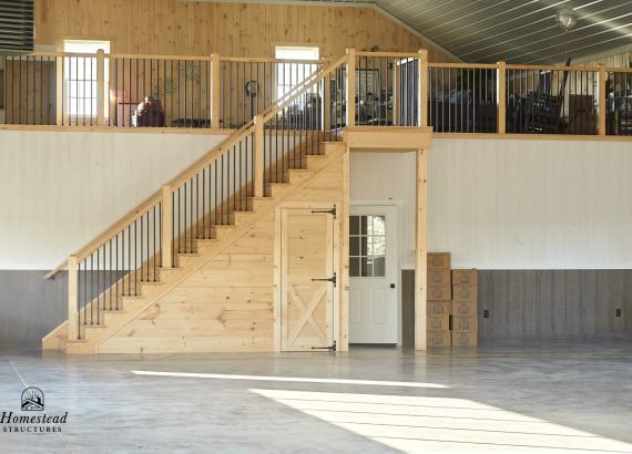 Gym and Event Space in 44' x 116' Commercial Barn