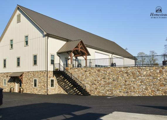44' x 116' Barn & Commercial Office with Event Space & Gym