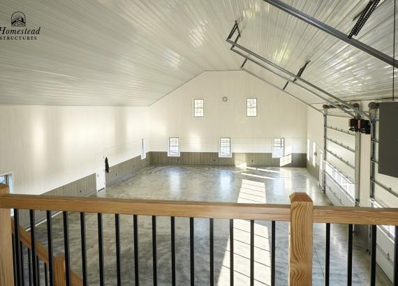 Gym and Event Space in 44' x 116' Commercial Barn