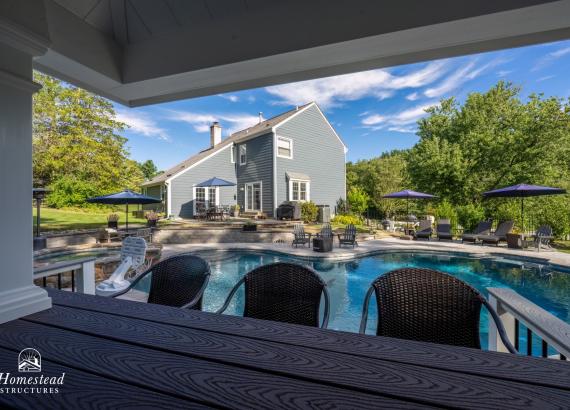 8' x 10' Special Siesta Poolside Bar with Deck in Phoenixville PA